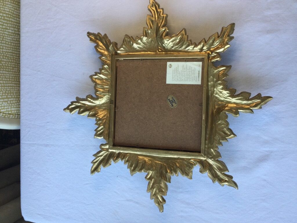 Italian sunburst mirror