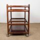 Danish Rosewood Serving Trolley, 3 Tier by Johannes Andersen for Silkeborg 196