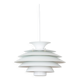 Lampe suspendue vintage danoise par Form Light, années 1980