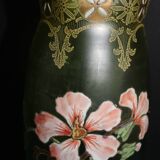 Vase Legras, forme balustre col hexagonal – epoque Art Nouveau