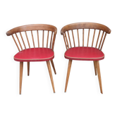 Pair of vintage armchairs