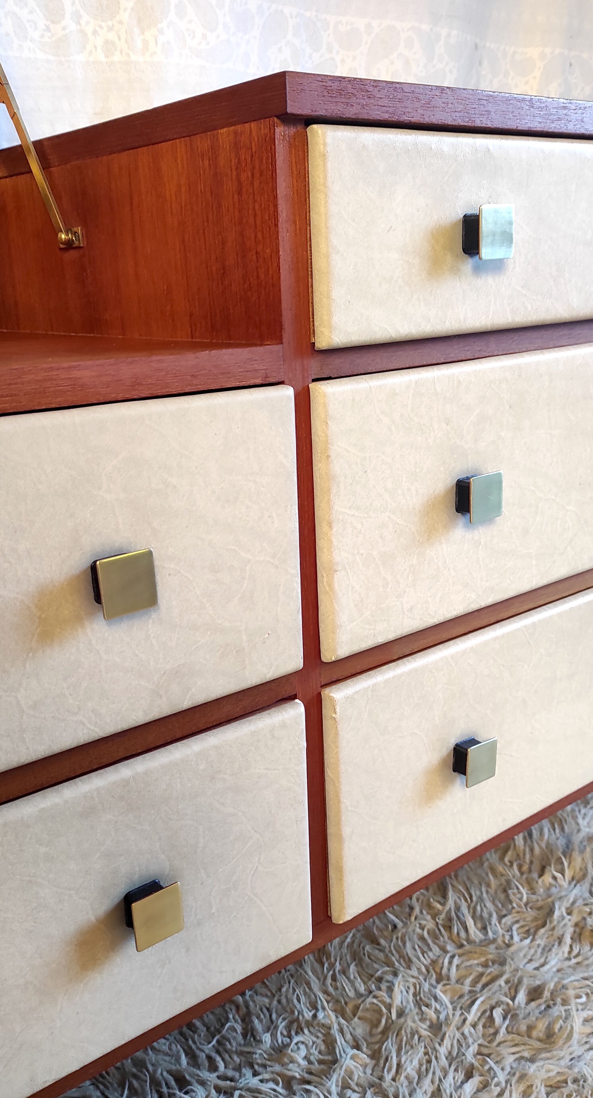 Modernist dressing table, 60s