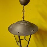 Old french brass hall lantern, from the 1st half 1900s.