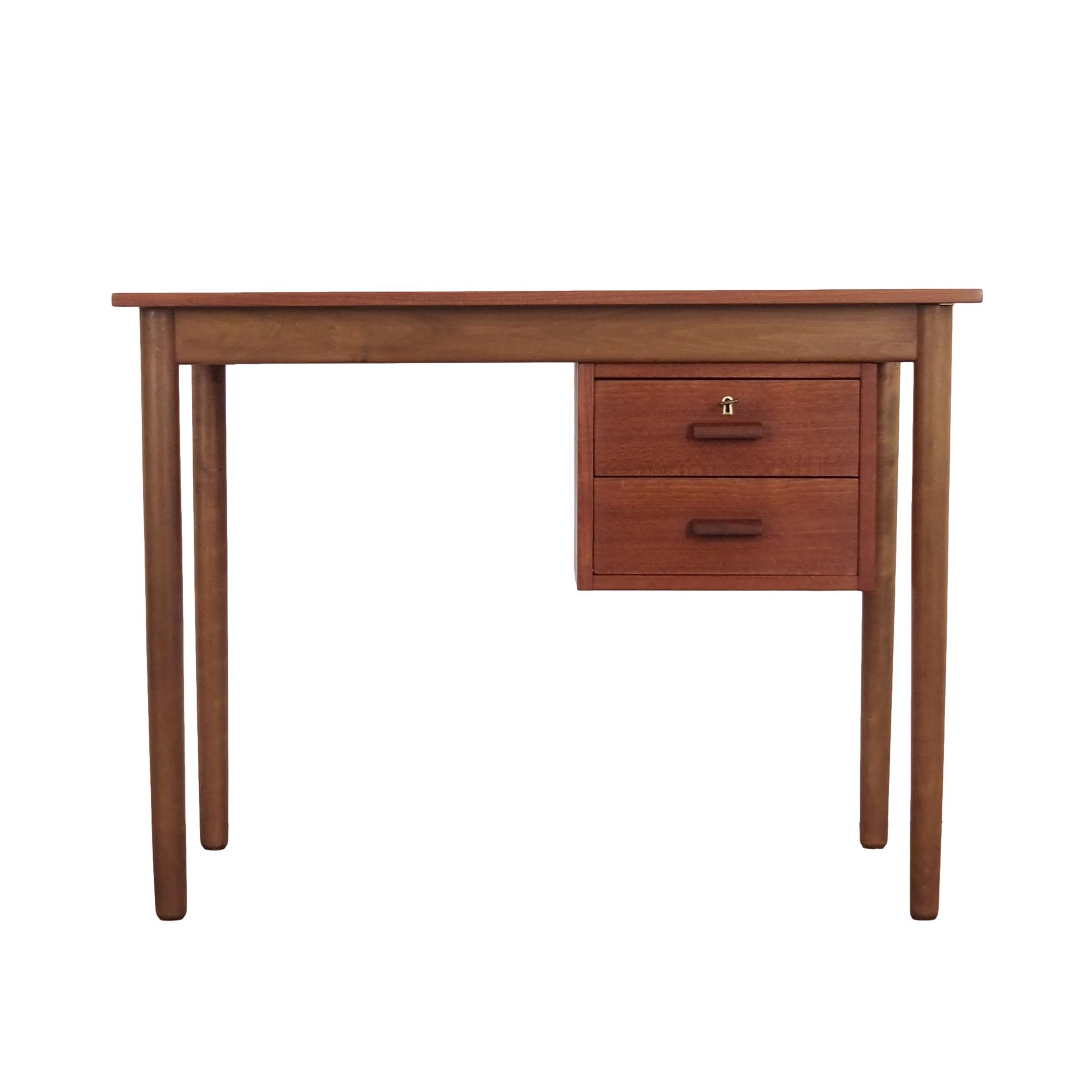 Teak desk, Danish design, 1970s, made in Denmark
