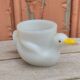 Coquetier vintage opalex forme canard