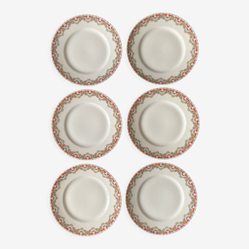 Service assiettes en porcelaine Limoges collab Bernardaud