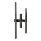 Tede Light wall lamp with 3 chrome cylinders, 1970s