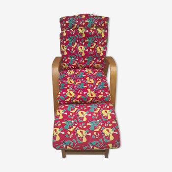 Armchair deckchair year 60