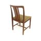 Set de 4 chaises scandinave en noyer, Linde Nilsson, Lammhult, Suède, 1960