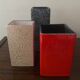 Trio of vintage vases from the 60s-70s