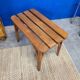 Banc, porte bagage dans le goût de Baumann
