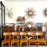 Set of 5 bistro chairs
