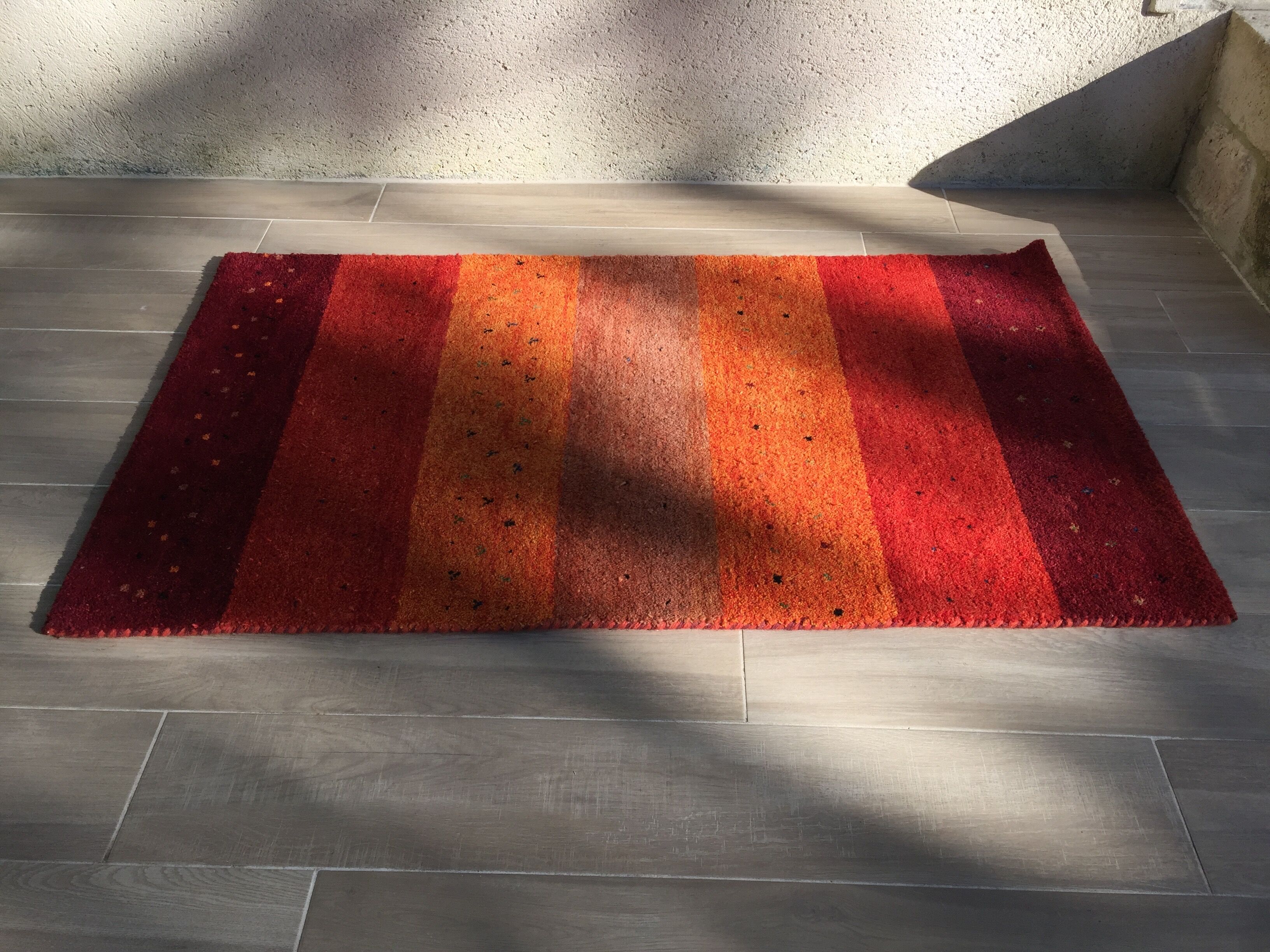Indian carpet gabbeh 100% wool - 94x157 cm
