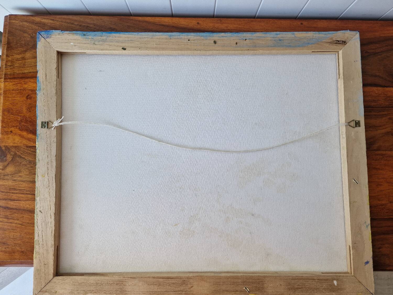 Bucolic landscape painting