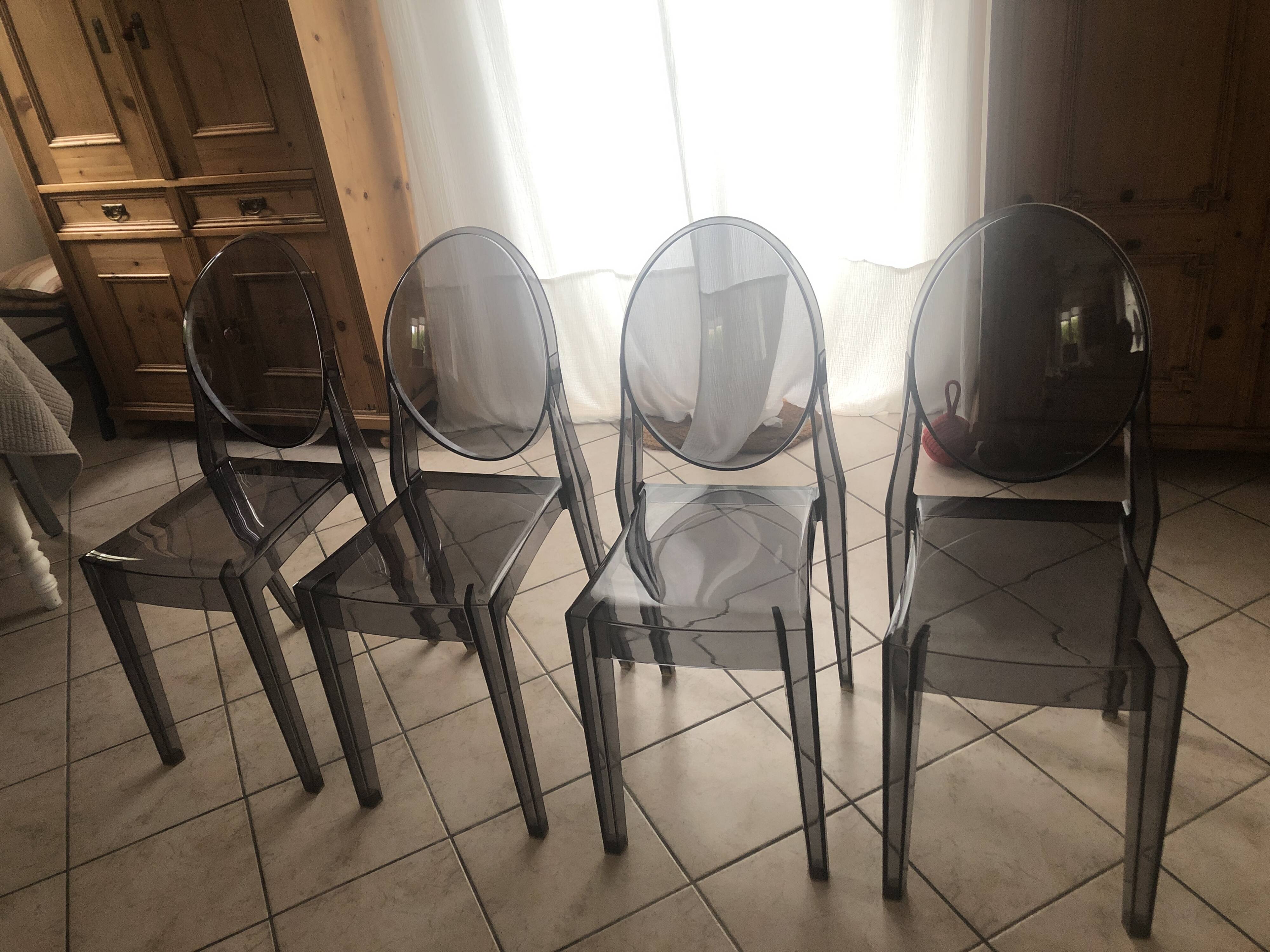 Set of Kartell chairs