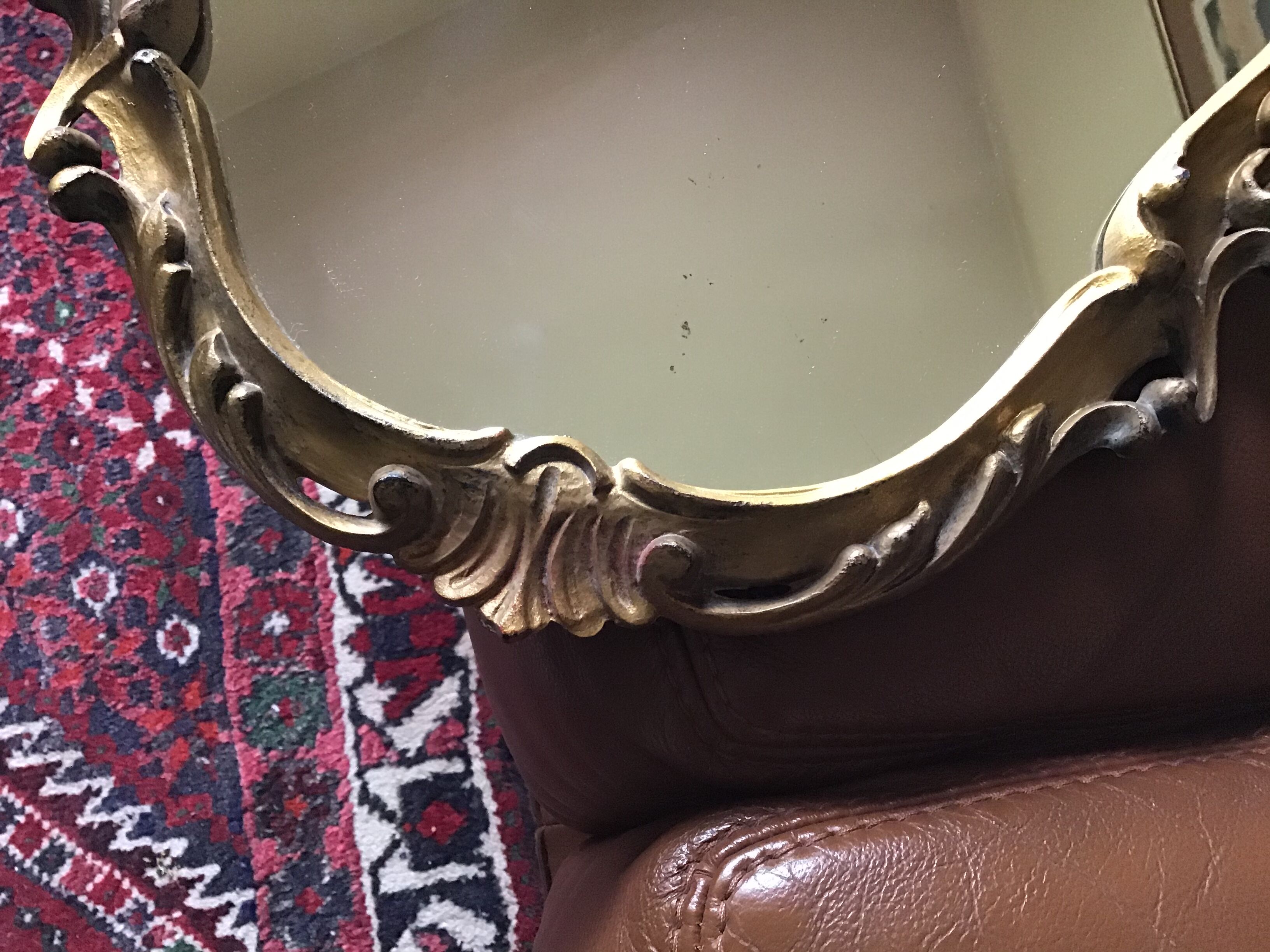 Ancien miroir italien