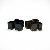 Pair of 70s Modular Vintage Planters by Vastill