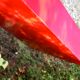 Shelf staircase Zig-Zag graphic design red serie LACK Ikea vintage 1980