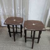 Pair of side tables