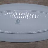 Fish dish Moulin des Loups faience Orchies