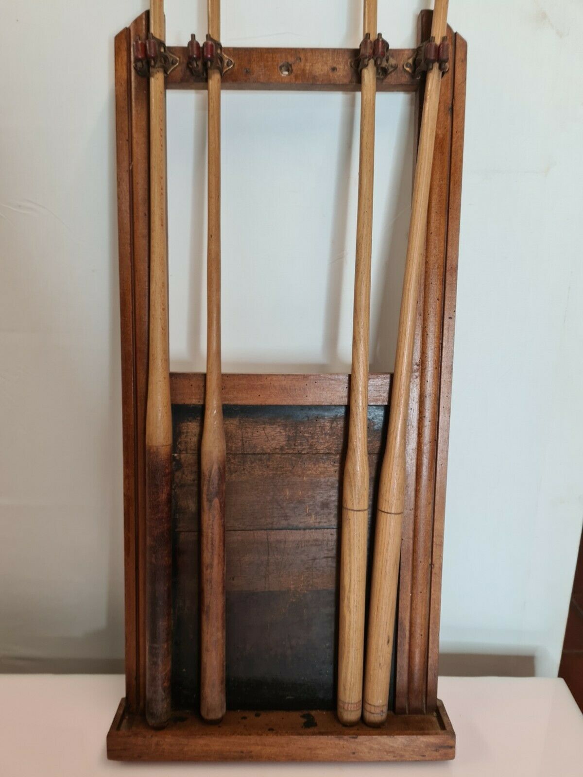 Wooden billiard tail door