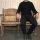 Paire de fauteuils de cinéma en bois