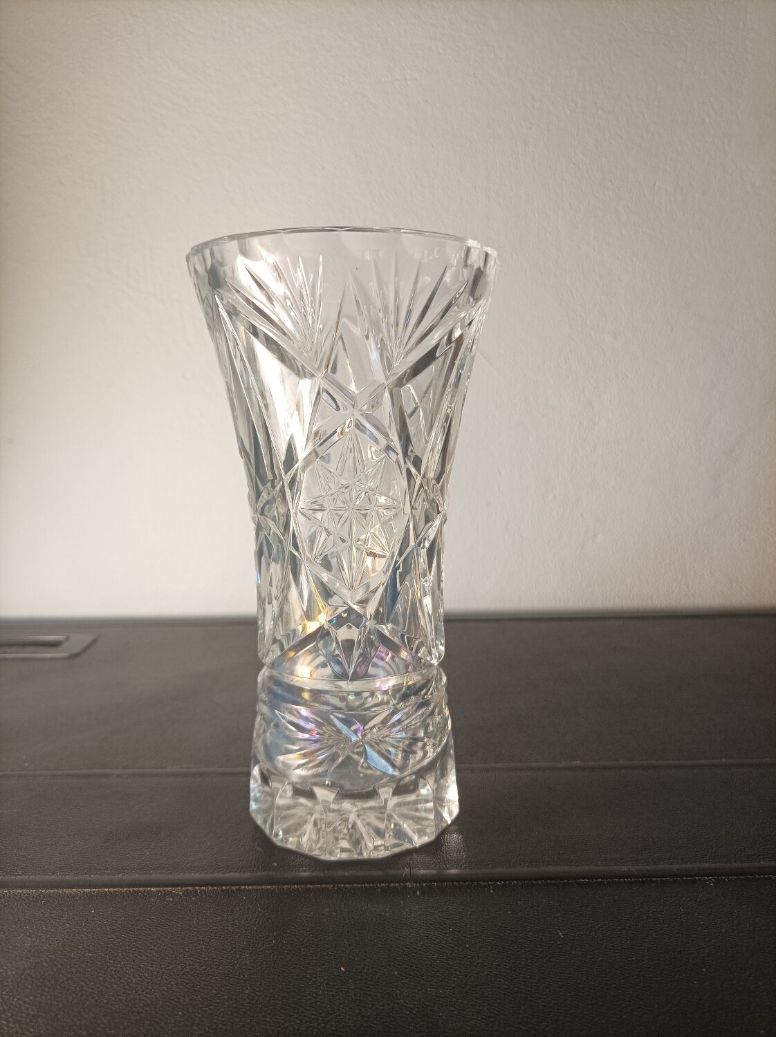 Vase en cristal de bohème
