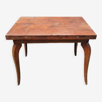 Old wooden leaf table