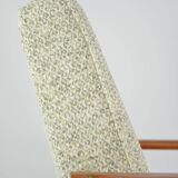 Fox armchair mottled beige green