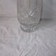 Cut crystal vase