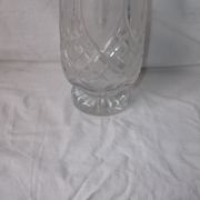 Cut crystal vase