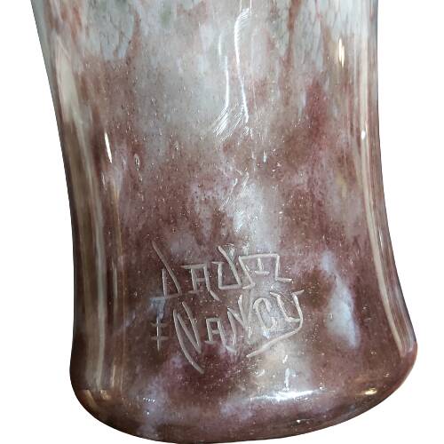 Daum Nancy vase 1920s