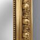 Large French antique gilt wooden chimney mirror, ca 1890