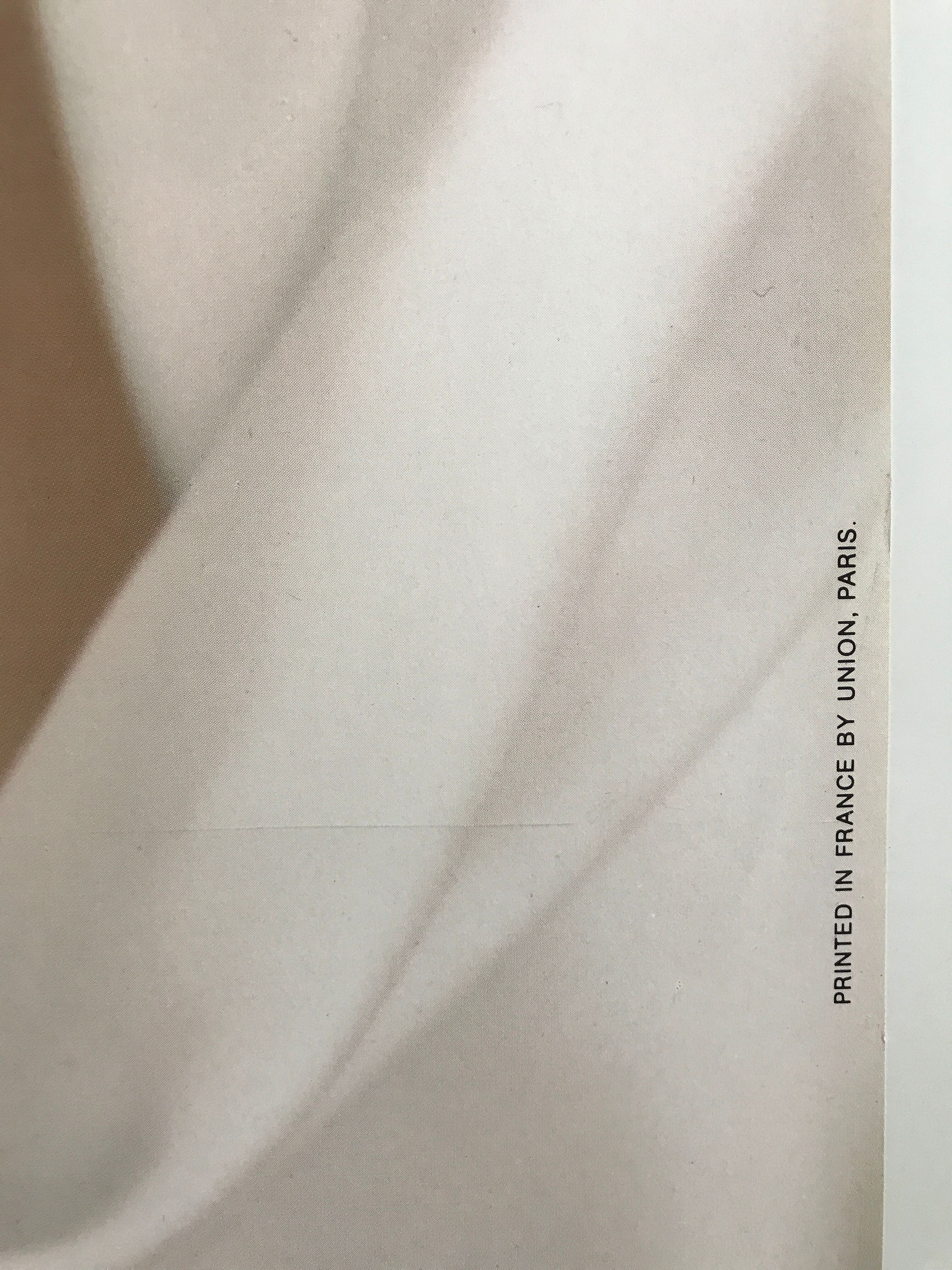 Erwin BLUMENFELD, Le décolleté, circa 1980. Vintage color poster