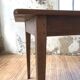 Table de ferme en bois brut