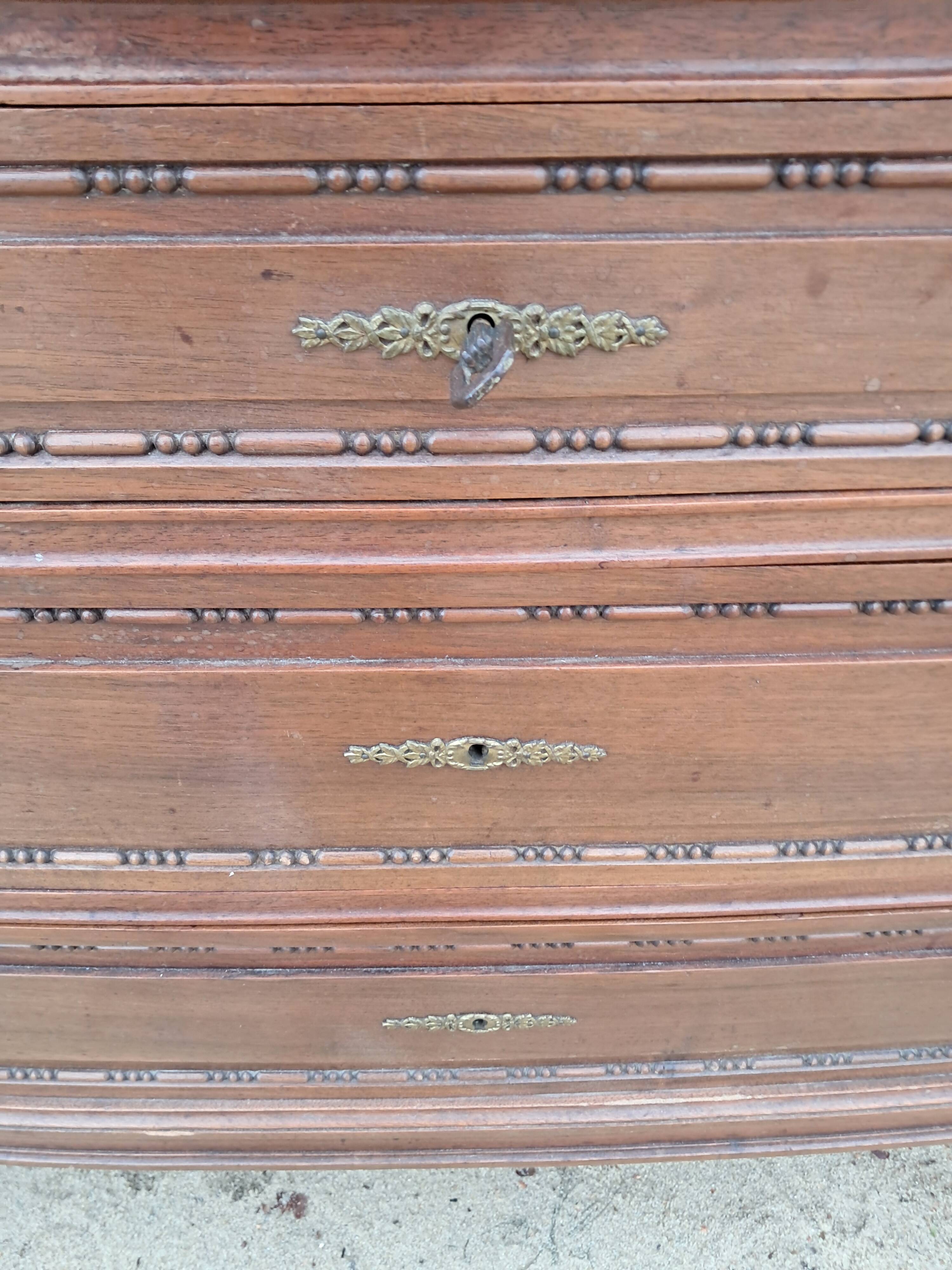 Louis XVI style chest of drawers