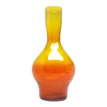 Bouteille 'Bączek', moderne du milieu du siècle, en verre, conçue par Z. Horbowy, Pologne, années 1970