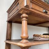 Oak console drapery 1950