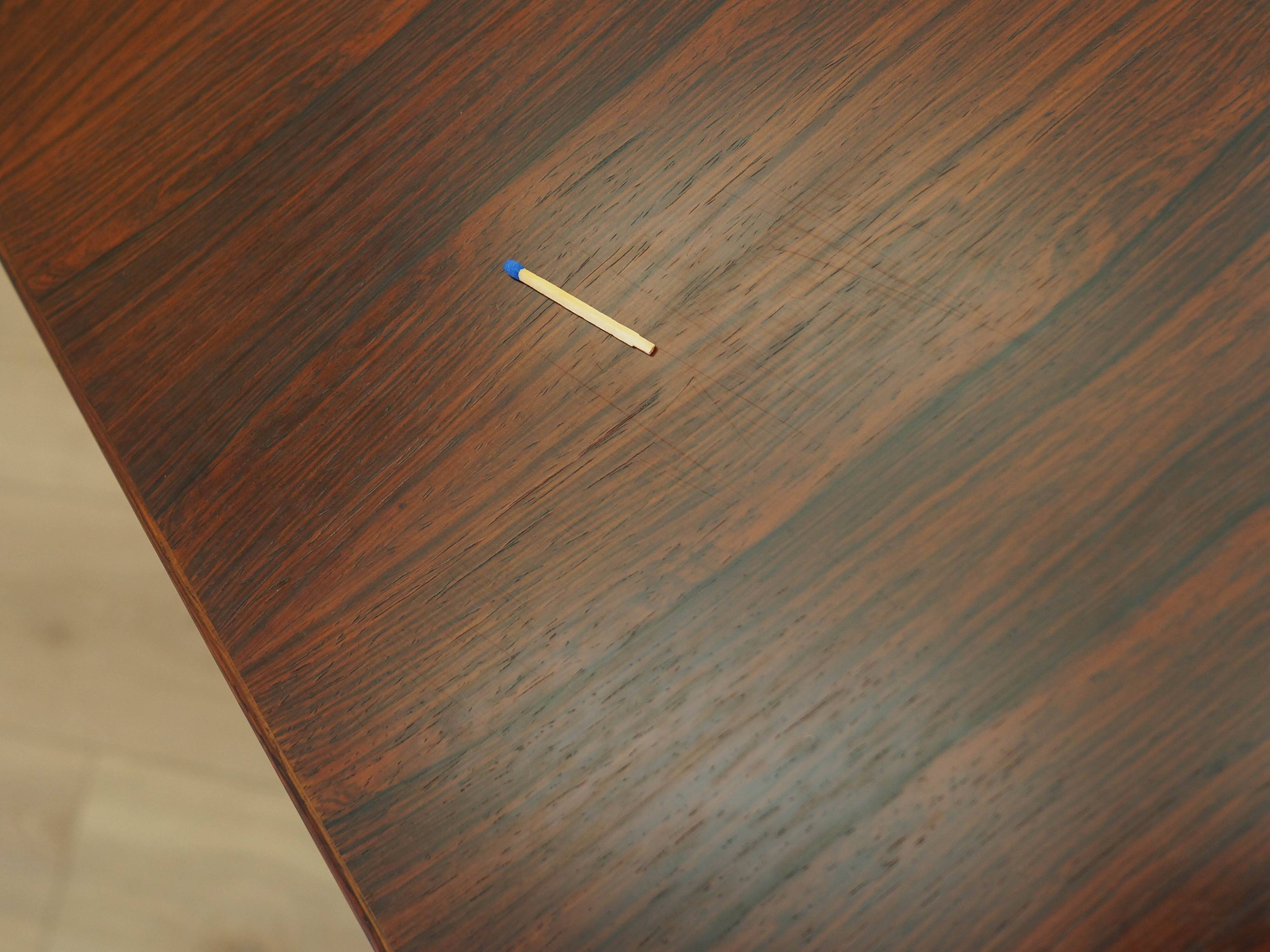 Rosewood desk, Danish design, 1970s, manufactured by Omann Jun