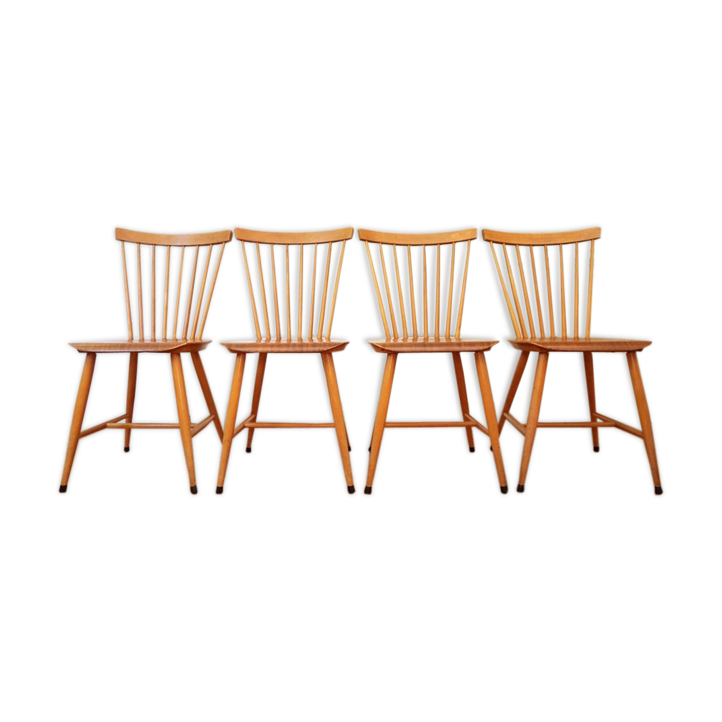 4 bar chairs from the 60s