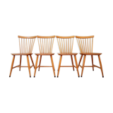 4 bar chairs from the 60s