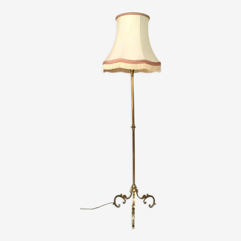 Lampadaire en laiton années 60