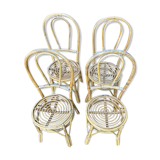 Chaises rotin