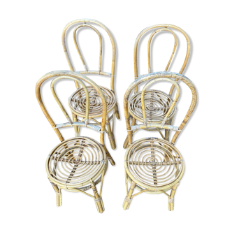 Chaises rotin