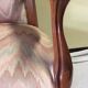 Large fauteuil voltaire "en violon" louis-philippe en noyer