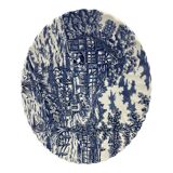 Oval plate Staffordshire England