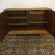 Buffet en bois clair et palissandre années 60