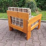 70s brutalist armchairs