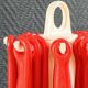 Vintage Pop Art Cutlery Set 1970s - 24 Pieces with Red Handles