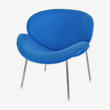 Blue armchair 70s